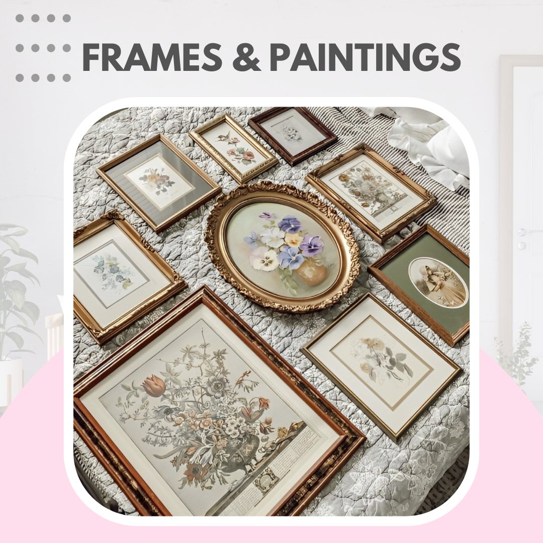 Vintage & Antique Frames & Paintings