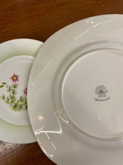 Tuscan fine bone china, ceramic cake set, England