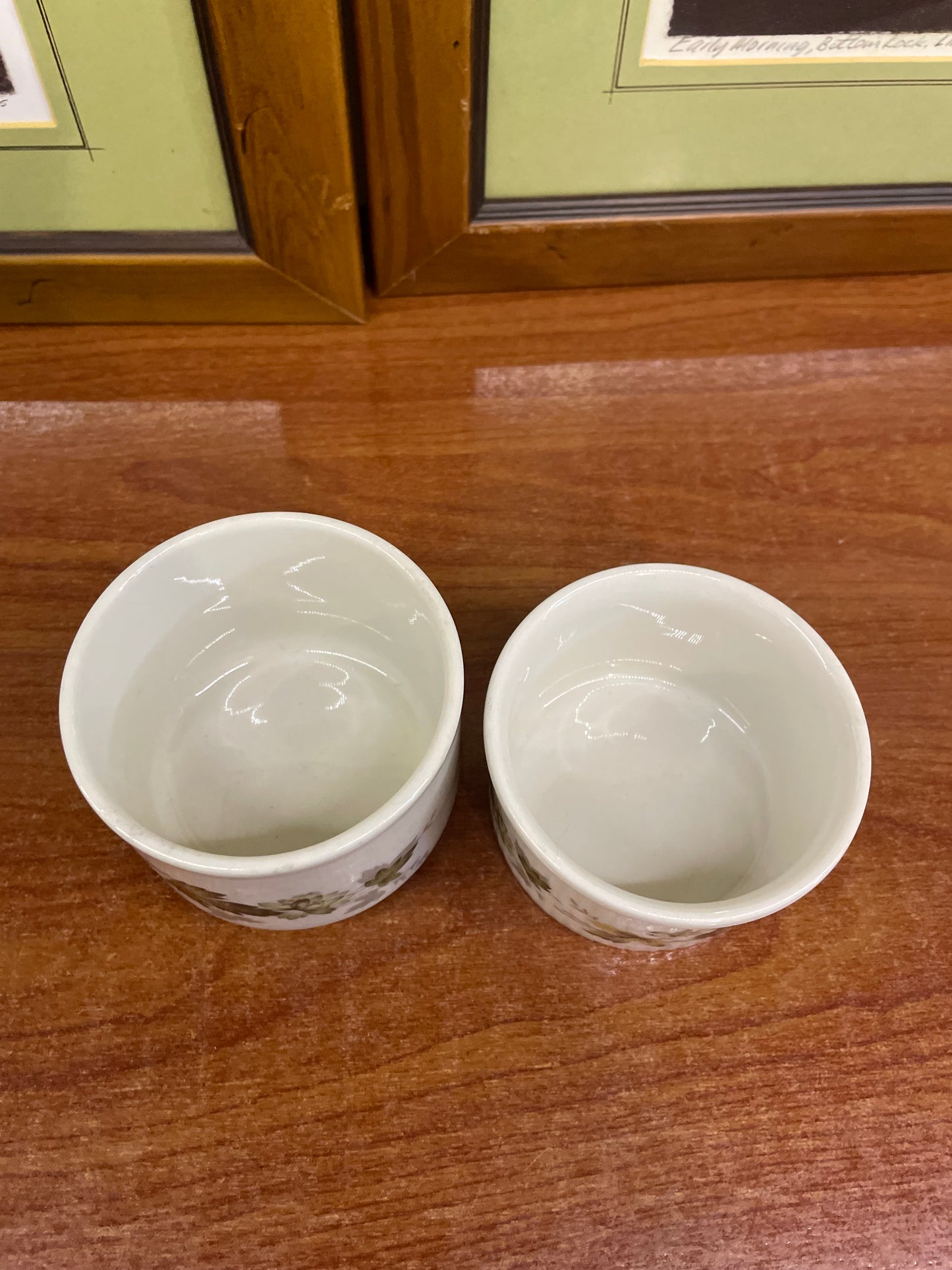 Set of 2 Royal Doultan “ larchmont” collections ramekins England