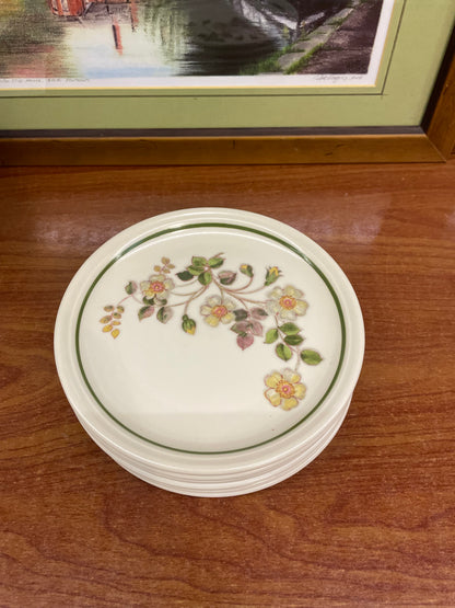 Set of 6 Marks & spencer’s “ autumn leaves “ collections quater plates