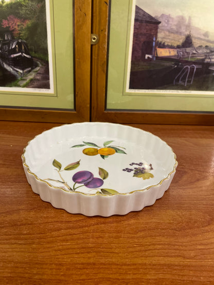 Ceramic royal Worcester pie dish, England