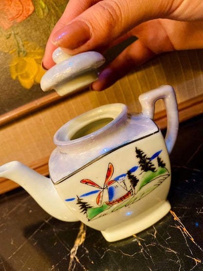 Mini Tea Pot, Fine Bone China, Home Decor, England