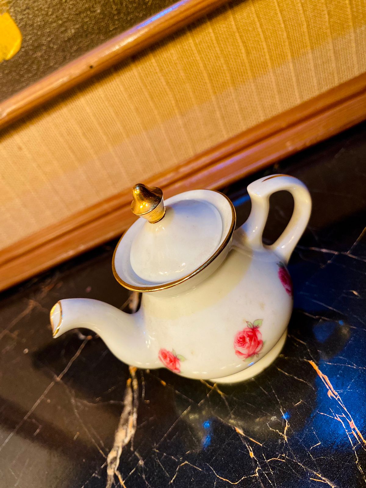 Mini Tea Pot, Fine Bone China, Home Decor, England