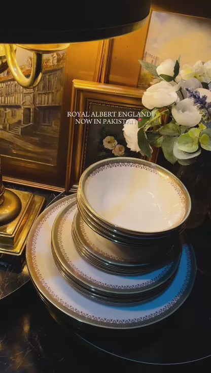 Royal Albert Paragon Kensington Dinnerware Plates Set - 16 Pcs (Order on Advance Payment Only - Only one set in hand)