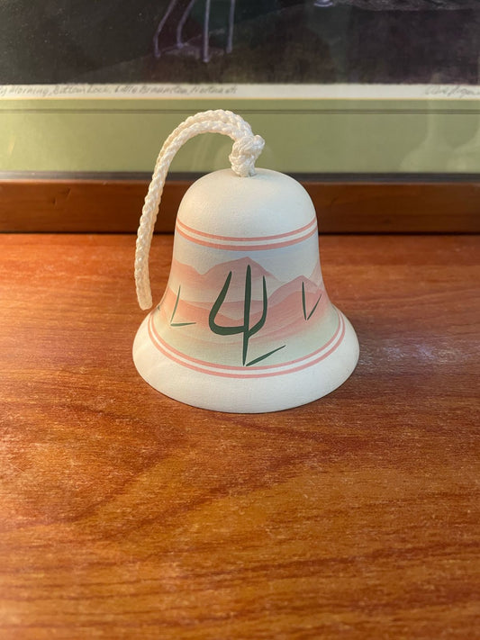 Vintage Porcelain Bell Hand Painted Made in Japan.