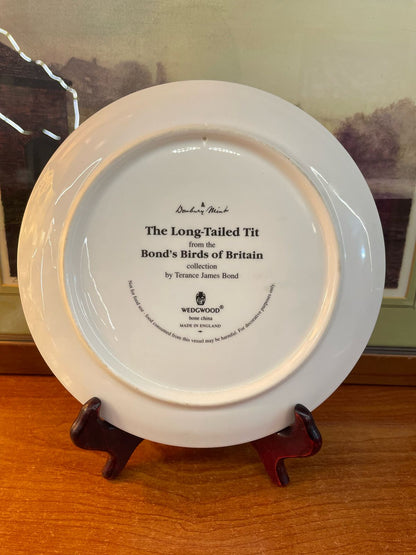 Danbury mint Bond's birds of British by Terence James bond collection made in England, wall plate 8.5 inches