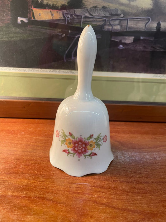 Vintage Porcelain Bell Hand Painted Made in Japan.