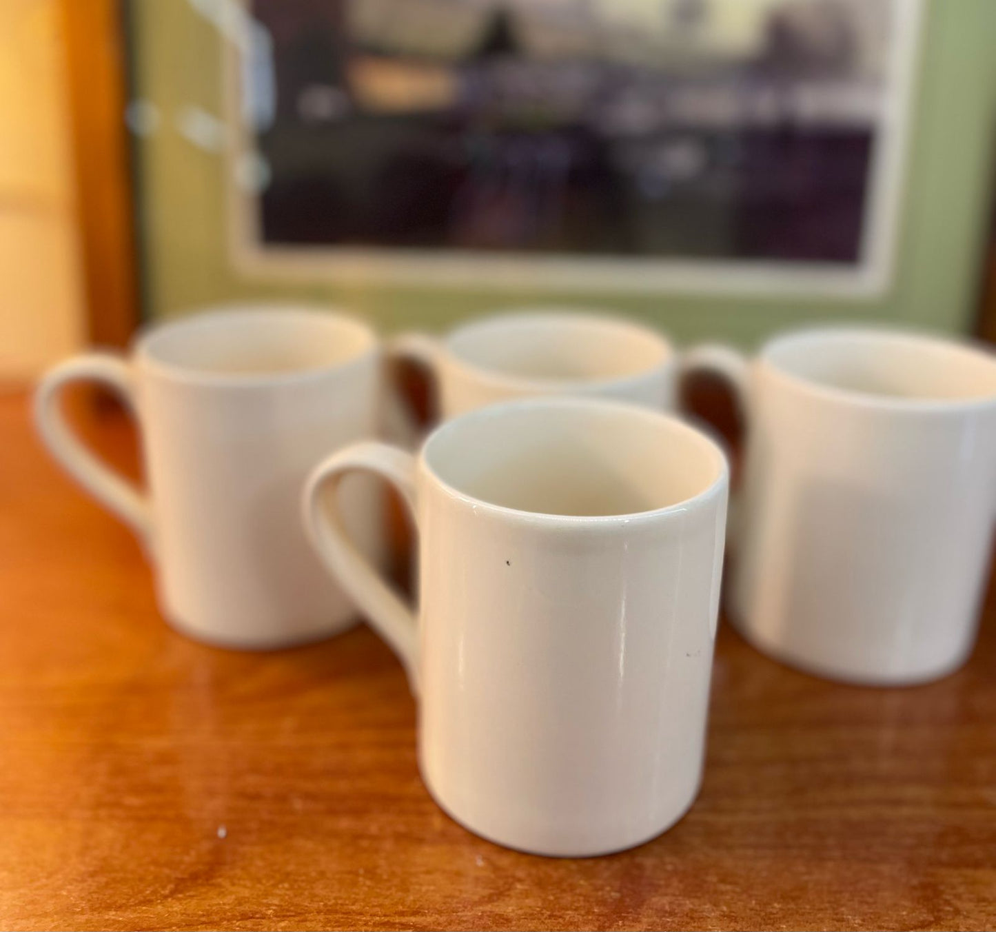 A set of 4 cup, for Tea / Coffee / Soup, Oven Safe, England