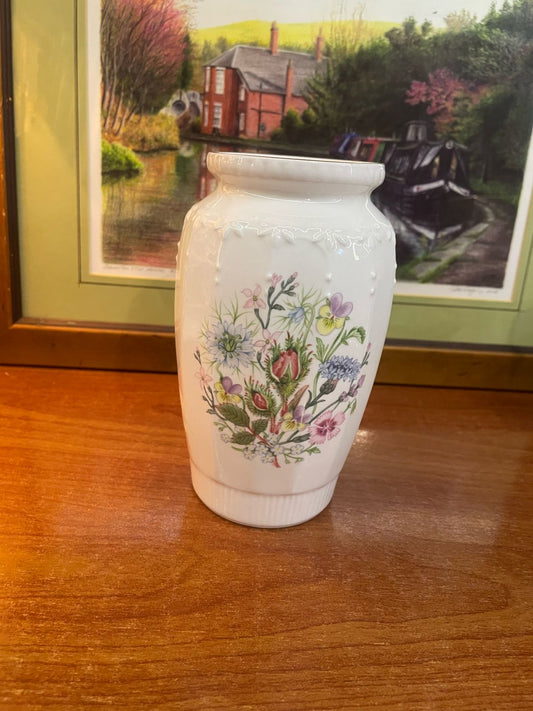 Aynsley Floral Flower Vase .