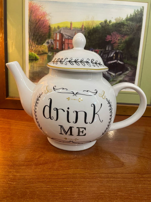 Large Asda Alice in Wonderland  pint Teapot