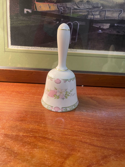 Vintage Porcelain Bell Hand Painted Made in Japan.