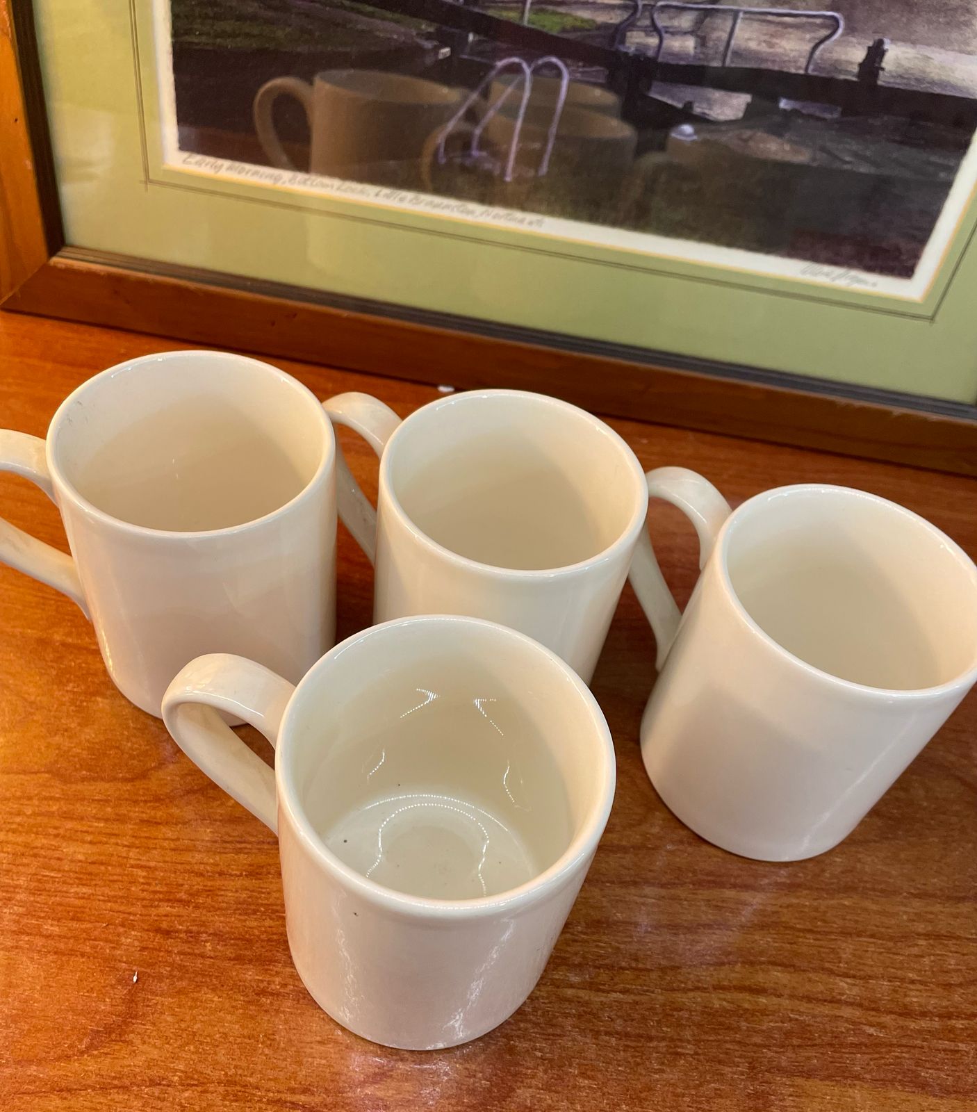 A set of 4 cup, for Tea / Coffee / Soup, Oven Safe, England