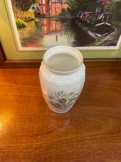 Aynsley Floral Flower Vase .